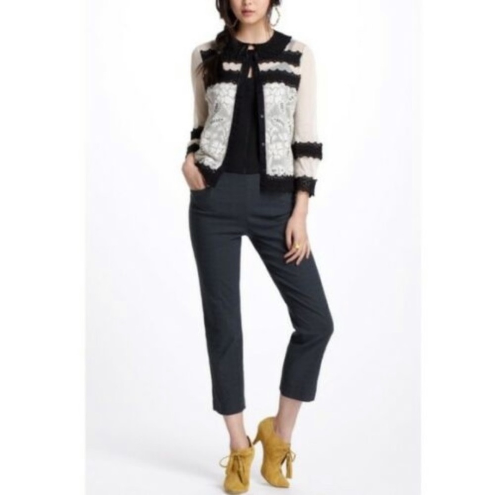 Anthropologie Leifnotes Agraffe Cardigan Size 4